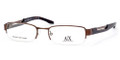 ARMANI EXCHANGE 127 Eyeglasses 0JGG Bronze 51-18-135