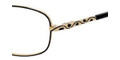 Liz Claiborne 329 Eyeglasses 0FQ8 Blk Gold (5016)
