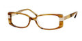 Liz Claiborne 340 Eyeglasses 0FC7 Butterscotch (5015)