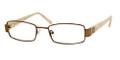 Liz Claiborne 341 Eyeglasses 01B0 Light Gold Pearl (5219)