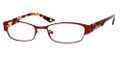 LIZ CLAIBORNE 353 Eyeglasses 0FC9 Red Rose 52-18-135