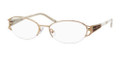 LIZ CLAIBORNE 372 Eyeglasses 0FJ4 Gold 52-17-130