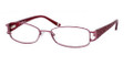 LIZ CLAIBORNE 373 Eyeglasses 0JCS Sangria 52-17-130