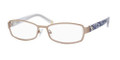 LIZ CLAIBORNE 378 Eyeglasses 0RC8 Almond Floral 50-17-130
