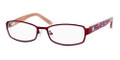 LIZ CLAIBORNE 378 Eyeglasses 0FF2 Ruby 50-17-130