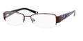 LIZ CLAIBORNE 387 Eyeglasses 0DE2 Choco Floral 51-17-130