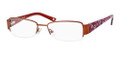LIZ CLAIBORNE 387 Eyeglasses 0RC7 Copper Floral 51-17-130