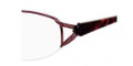 Liz Claiborne 415 Eyeglasses 01Z9 Wine Rose (4818)