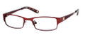 LIZ CLAIBORNE 419 Eyeglasses 0FC9 Red Rose 46-17-130