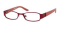 LIZ CLAIBORNE 420 Eyeglasses 0FC9 Red Rose 45-17-135