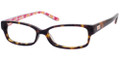 KATE SPADE LORELEI Eyeglasses 0X22 Tort Seurat Dot 52-14-135