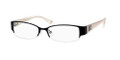 JUICY COUTURE DAY DREAMER Eyeglasses 01C4 Satin Blk 51-16-130