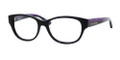 JUICY COUTURE 112 Eyeglasses 0JFH Blk Purple 51-16-135