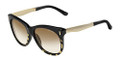 JIMMY CHOO ALLY/S Sunglasses 0MXA Zebra Blk Honey 56-16-135