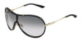 Jimmy Choo Anouk/S Sunglasses 0REWHD Shiny Blk (9901)