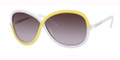 KATE SPADE DARCEE/S Sunglasses 0ESE Wht Lemon Twist 62-09-135
