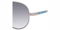 Juicy Couture Heritage/S Sunglasses 06LBGT Shiny Ruthenium (5915)