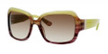 JUICY COUTURE 510/S Sunglasses 0FS1 Olive Violet Fade 56-17-125