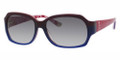 JUICY COUTURE 522/S Sunglasses 0RH1 Navy Red 56-15-130