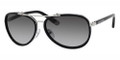 JUICY COUTURE 525/S Sunglasses 0807 Slv Blk 58-14-125