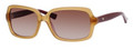 EMPORIO ARMANI 9876/S Sunglasses 0CA8 Honey 55-17-130