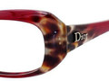 DIOR 3213 Eyeglasses 05O7 Panther Red 50-17-135