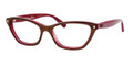 DIOR 3225 Eyeglasses 0XKL Br Pearl Red 51-16-140