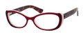 DIOR 3245 Eyeglasses 0T6X Red Milky Havana 53-16-135