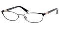 Christian Dior 3746 Eyeglasses 0QQ6 Semi Dark Ruthenium Blk (5117)