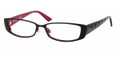 DIOR 3763 Eyeglasses 0XLA Blk Red 51-14-140