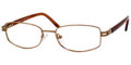 SAKS FIFTH AVENUE 227 Eyeglasses 068P Bronze 51-17-130