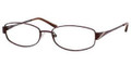 SAKS FIFTH AVENUE 242 Eyeglasses 0JBE Brushed Br 53-16-130