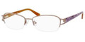 SAKS FIFTH AVENUE 250 Eyeglasses 068P Bronze 54-17-140