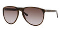 Yves Saint Laurent 2330/S Sunglasses 02B7HA Horn Walnut (5817)