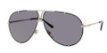 Yves Saint Laurent 2332/S Sunglasses 02JXBN Shiny Blk (6309)