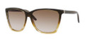 Yves Saint Laurent 6347/S Sunglasses 0E49JD Br Honey (5814)
