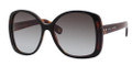 MARC JACOBS 408/S Sunglasses 0UR0 Blk Tort 58-16-135
