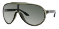 GUCCI 1004/S Sunglasses 0WRN Palladium Grn 00-00-120