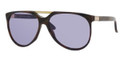 GUCCI 3501/S Sunglasses 02B7 Horn 58-14-140