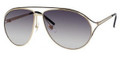 Gucci 4216/S Sunglasses 0Q69SS Gold/Wht  (6212)