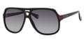 GUCCI 5005/C/S Sunglasses 0GTW Blk Red Grn 53-12-125