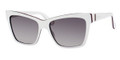 GUCCI 5006/C/S Sunglasses 0EHU Wht Red Gray 50-15-125