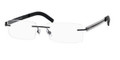 Gucci 2203 Eyeglasses 0WWQ Blk Ruthenium (5316)