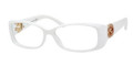 GUCCI 3557 Eyeglasses 0VK6 Wht 55-14-130