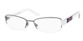 GUCCI 4220 Eyeglasses 0L3H Ruthenium White 55mm