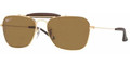 Ray Ban RB3415Q Sunglasses 001/N6 Arista Polarized (5515)