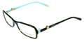 Tiffany & Co Eyeglasses TF 2061 8134 Havana Blue 52MM