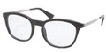 Prada Eyeglasses PR 01PV 1AB1O1 Gloss Blk 50MM