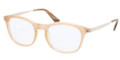 Prada Eyeglasses PR 01PV HAZ1O1 Opal Honey 52MM
