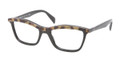 Prada Eyeglasses PR 17PV MA51O1 Havana Blk 52MM